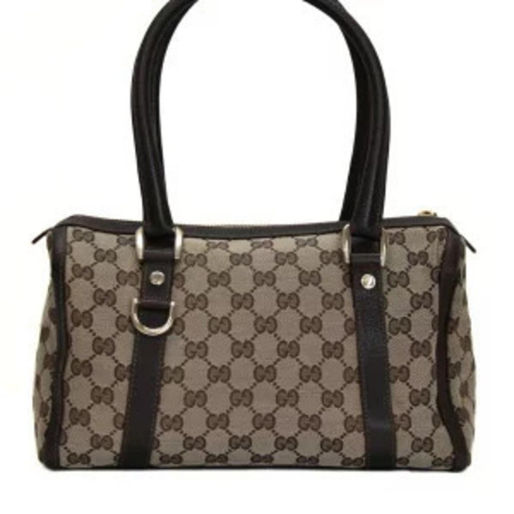 Gucci Handbag GG Canvas Abbey Black